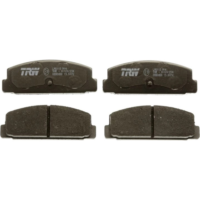 TRW Bremsbeläge Hinterachse GDB3088 TRW Bremsbeläge Hinterachse GDB3088