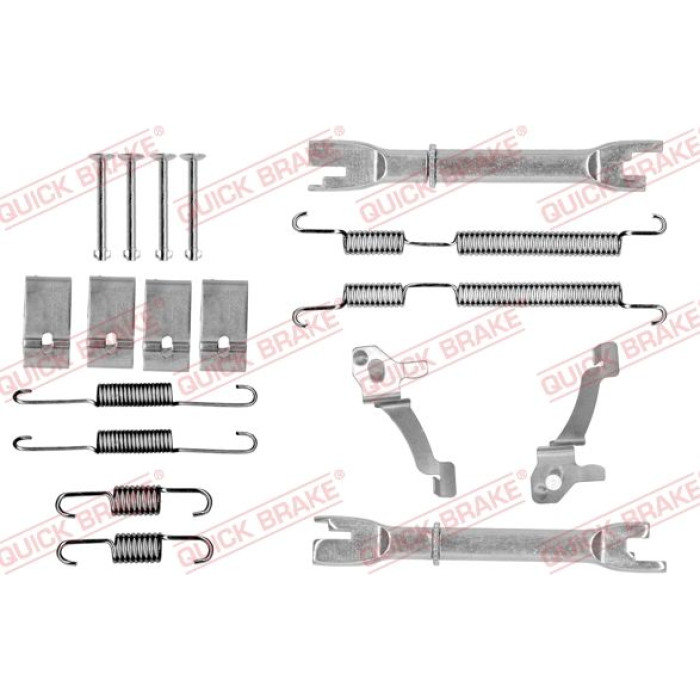 Quick Brake Zubehörsatz für Bremsbacken 105-0017S Quick Brake Zubehörsatz für Bremsbacken 105-0017S