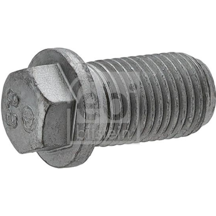 febi bilstein 08277 Ölablassschraube ohne Dichtring M14 x 1,5 – Gesamtlänge 33 mm, Länge unter Kopf 24 mm, Gewindelänge 20 mm, Außensechskant, SW 13 mm, Stahl, Außendurchmesser 19 mm, OE 05073945AA / K05073945AA febi bilstein 08277 Ölablassschraube ohne Dichtring M14 x 1,5 – Gesamtlänge 33 mm, Länge unter Kopf 24 mm, Gewindelänge 20 mm, Außensechskant, SW 13 mm, Stahl, Außendurchmesser 19 mm, OE 05073945AA / K05073945AA