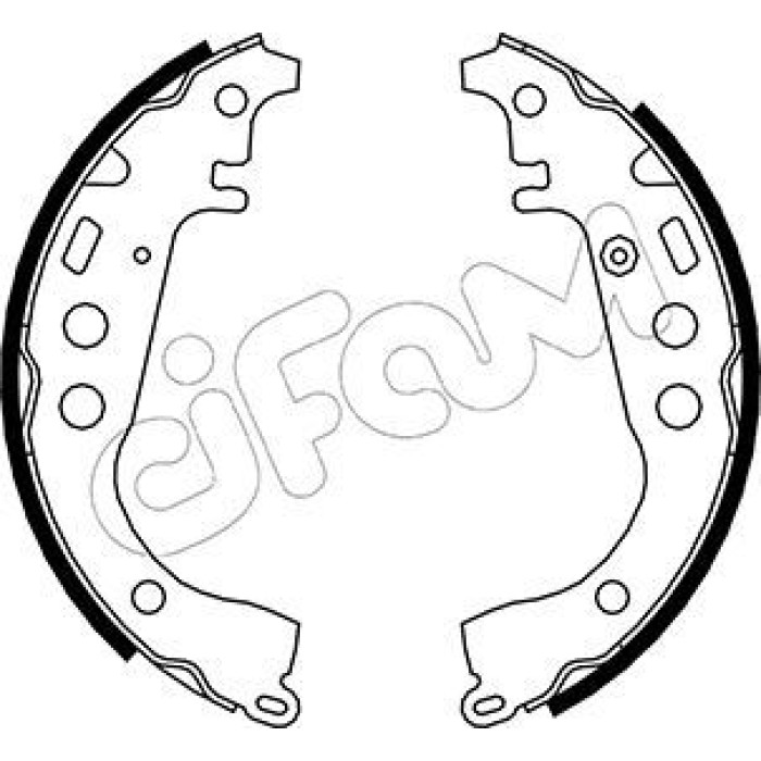 CIFAM Bremsbackensatz 153-431 CIFAM Bremsbackensatz 153-431