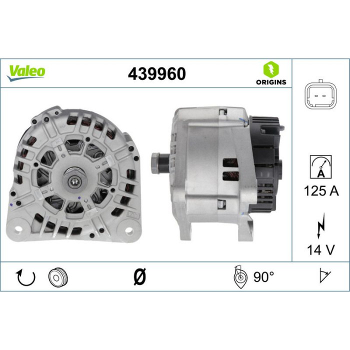 Valeo Lichtmaschine 439960 Valeo Lichtmaschine 439960
