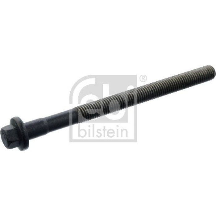 febi bilstein 14799 Zylinderkopfschraube M12 x 1,75 – Gesamtlänge: 170 mm, Länge unter Kopf: 157 mm, Gewindelänge: 117 mm, SW: 14 mm, Klasse: 10.9, Antrieb: Außensechskant, Bund-Ø: 23 mm, Anzahl Schrauben: 10, Stahl, phosphatiert, OE 1 370 338 / 6M5G6065AA febi bilstein 14799 Zylinderkopfschraube M12 x 1,75 – Gesamtlänge: 170 mm, Länge unter Kopf: 157 mm, Gewindelänge: 117 mm, SW: 14 mm, Klasse: 10.9, Antrieb: Außensechskant, Bund-Ø: 23 mm, Anzahl Schrauben: 10, Stahl, phosphatiert, OE 1 370 338 / 6M5G6065AA