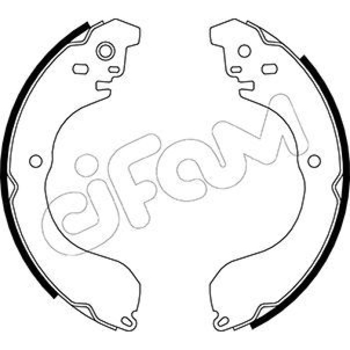 CIFAM Bremsbackensatz 153-296