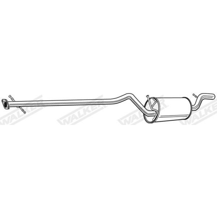 Walker Mittelschalldämpfer 22654 Walker Mittelschalldämpfer 22654