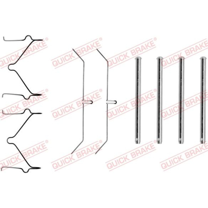 Quick Brake Montagesatz für Bremsbeläge 109-1129 Quick Brake Montagesatz für Bremsbeläge 109-1129