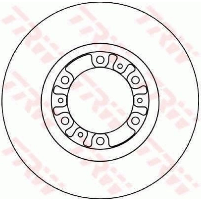 TRW Bremsscheibe DF4118