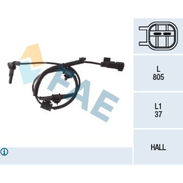 FAE Sensor, Raddrehzahl 78110