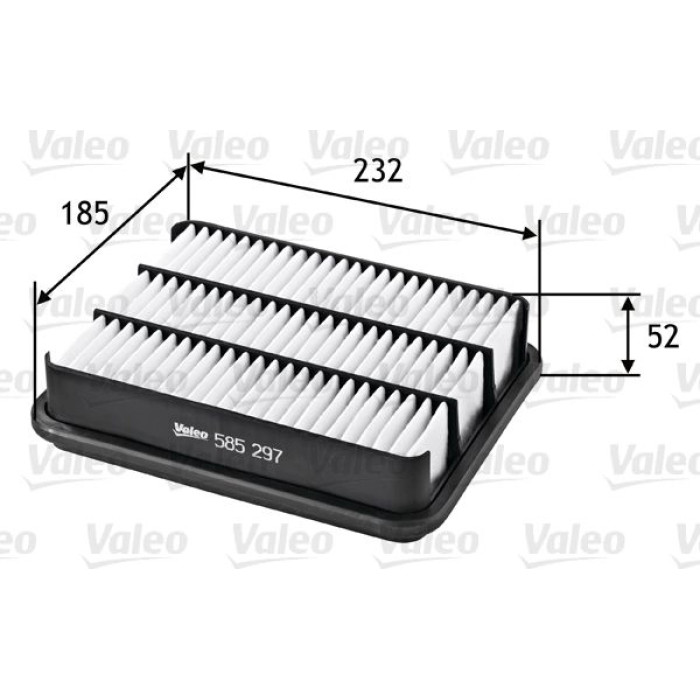 Valeo Luftfilter 585297