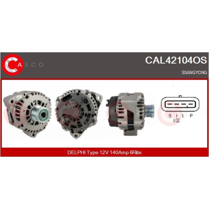 CASCO Generator CAL42104OS CASCO Generator CAL42104OS