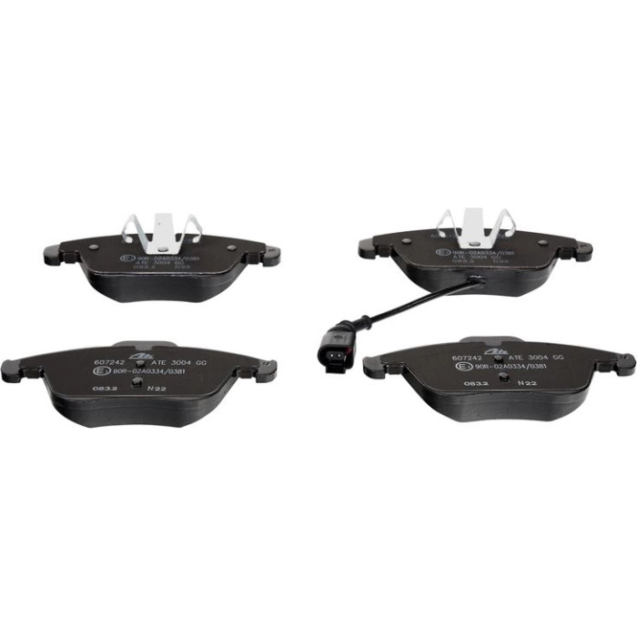 ATE Bremsbelagsatz VW Vorderachse Sharan/Tiguan 1.4-2.0 07 13.0460-7242.2 ATE Bremsbelagsatz VW Vorderachse Sharan/Tiguan 1.4-2.0 07 13.0460-7242.2