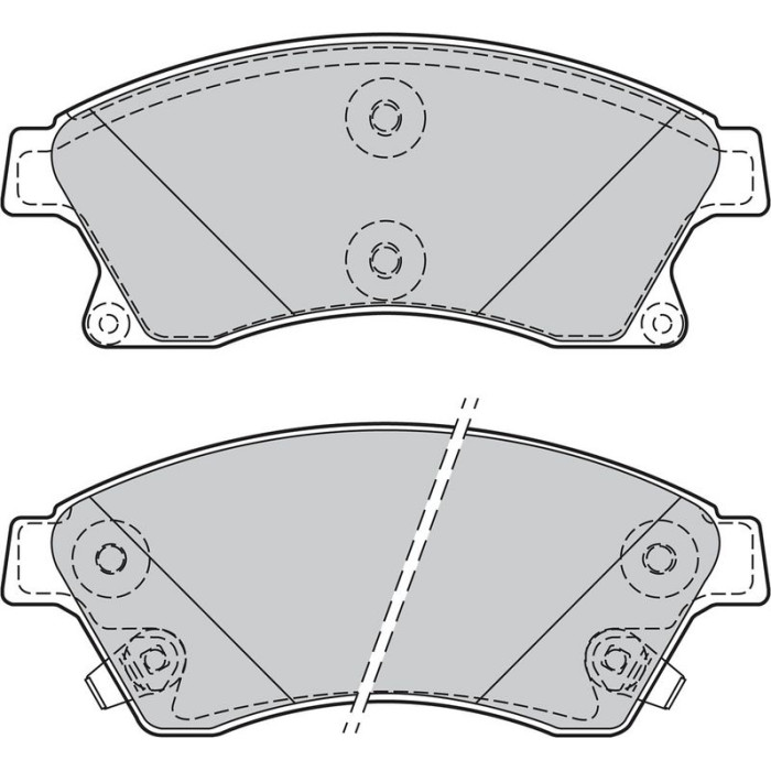 Valeo Bremsbelagsatz 601071