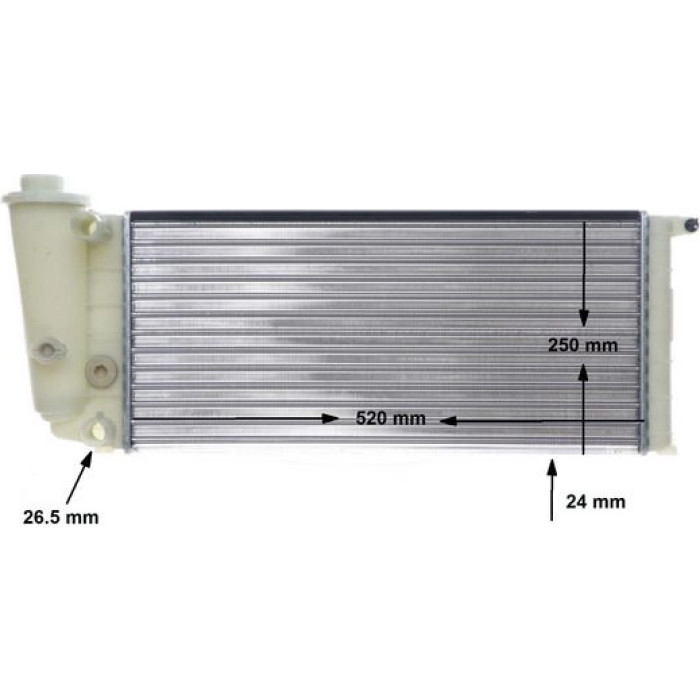 MAHLE Kühler, Motorkühlung CR 617 000S MAHLE Kühler, Motorkühlung CR 617 000S