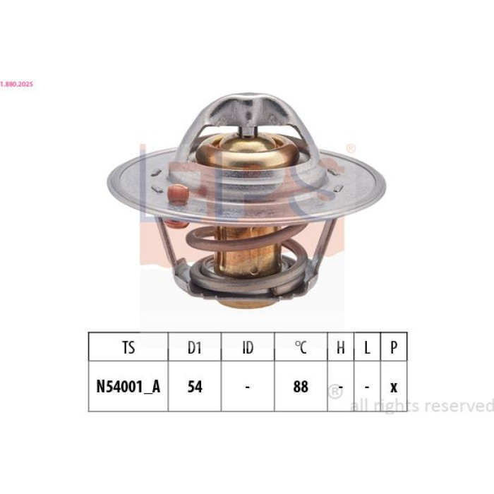 1.880.202S EPS Thermostat 1.880.202S 1.880.202S EPS Thermostat 1.880.202S
