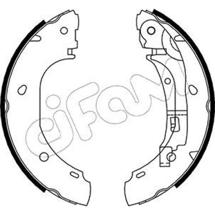CIFAM Bremsbackensatz 153-082 CIFAM Bremsbackensatz 153-082