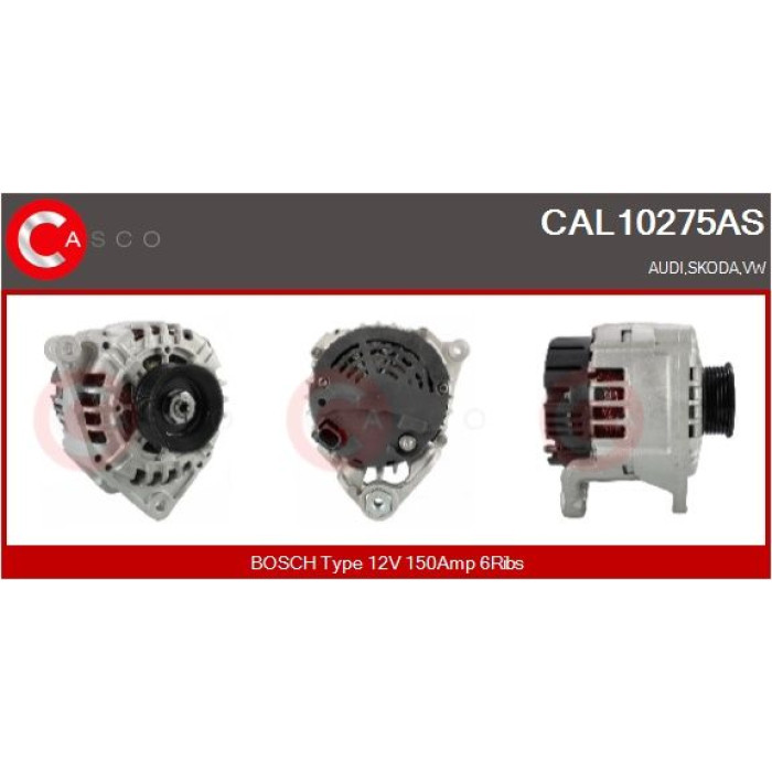 CASCO Generator CAL10275AS CASCO Generator CAL10275AS