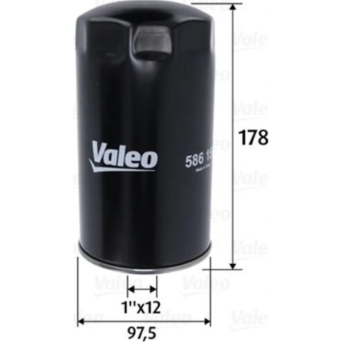 Valeo Ölfilter 586150 Valeo Ölfilter 586150