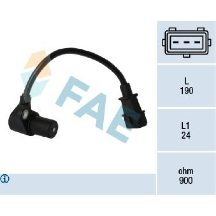 FAE Impulsgeber, Kurbelwelle 79046 FAE Impulsgeber, Kurbelwelle 79046