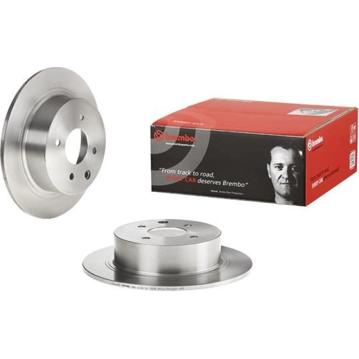 Brembo Bremsscheibe Hinterachse 08.A715.20 Brembo Bremsscheibe Hinterachse 08.A715.20