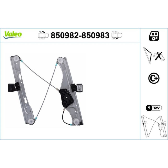 Valeo Fensterheber 850982 Valeo Fensterheber 850982