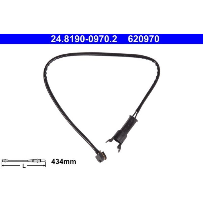 ATE Bremsbelagverschleißsensor 24.8190-0970.2 ATE Bremsbelagverschleißsensor 24.8190-0970.2