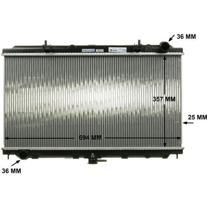 MAHLE Kühler, Motorkühlung CR 138 000S MAHLE Kühler, Motorkühlung CR 138 000S