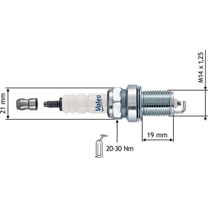 Valeo Zündkerze 246856 Valeo Zündkerze 246856