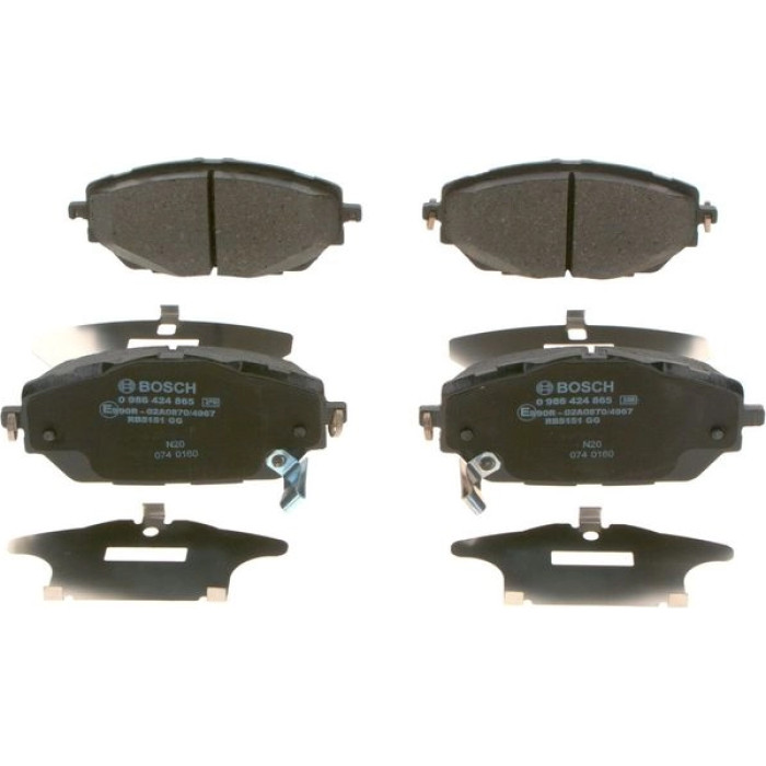 Bosch Bremsbelagsatz 0 986 424 865 Bosch Bremsbelagsatz 0 986 424 865