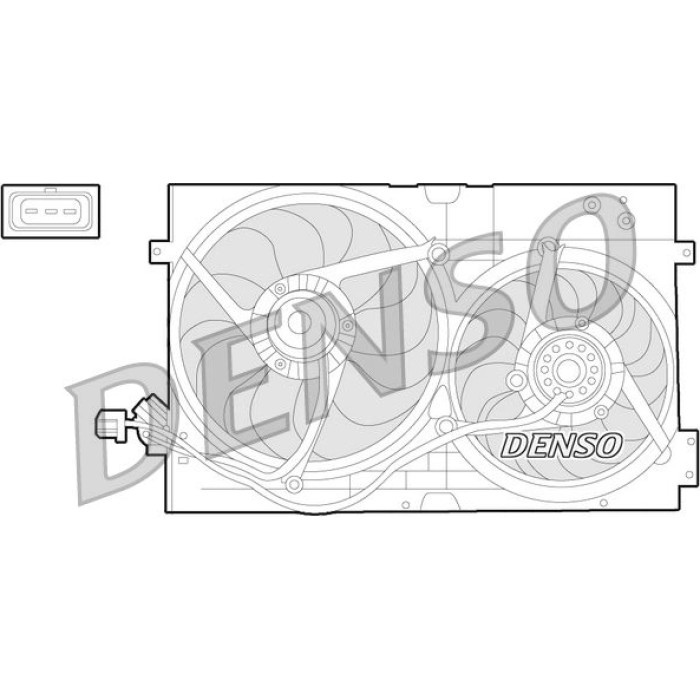 Denso Kühlerlüfter DER20013 Denso Kühlerlüfter DER20013