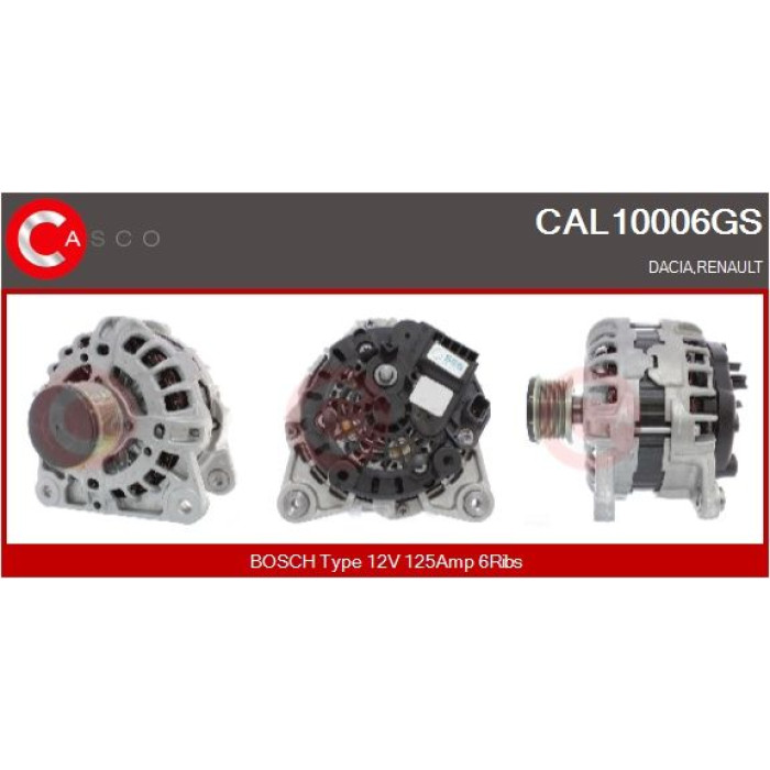CASCO Generator CAL10006GS CASCO Generator CAL10006GS
