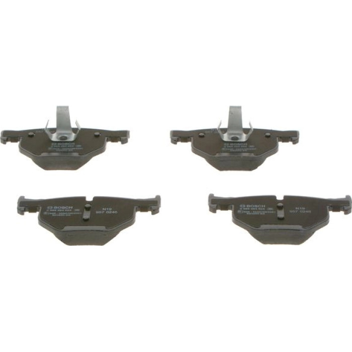 Bosch Bremsbelagsatz Hinterachse 0 986 494 862 Bosch Bremsbelagsatz Hinterachse 0 986 494 862