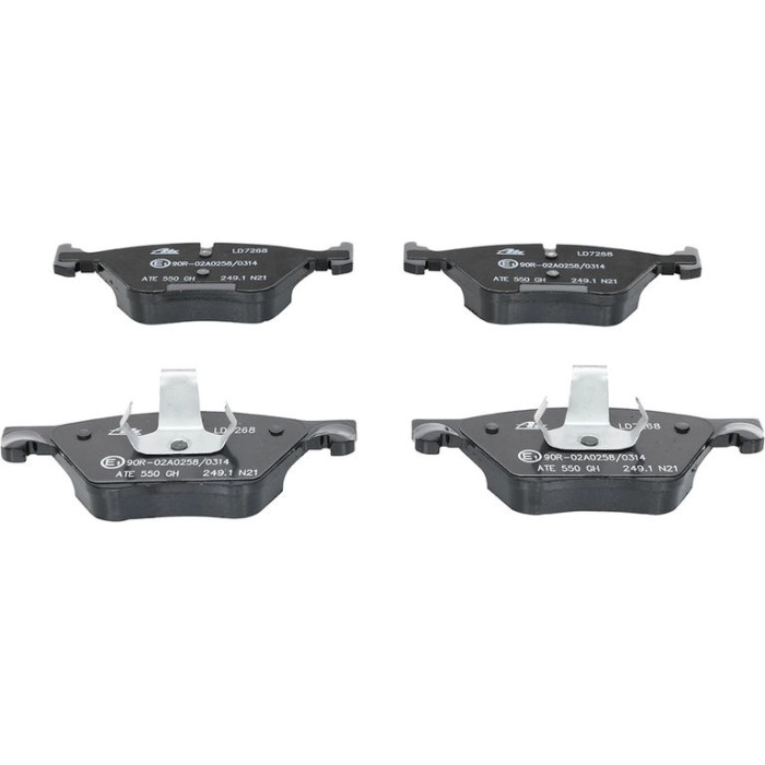 ATE Bremsbelagsatz BMW S. 5 (F10, F11) 2.0-3.0 09- Keramik 13.0470-7268.2 ATE Bremsbelagsatz BMW S. 5 (F10, F11) 2.0-3.0 09- Keramik 13.0470-7268.2