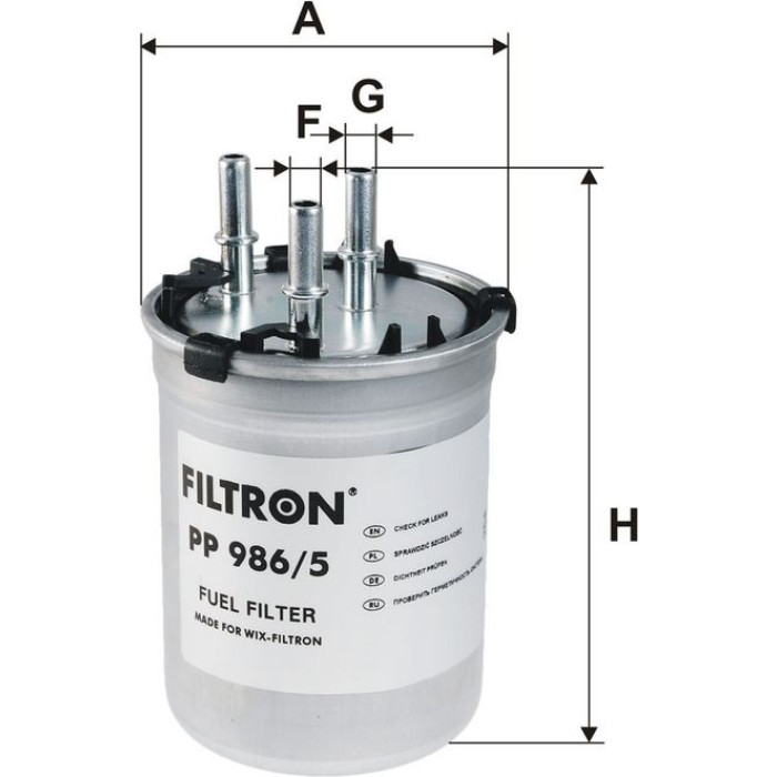 Filtron Kraftstofffilter PP 986/5 Filtron Kraftstofffilter PP 986/5