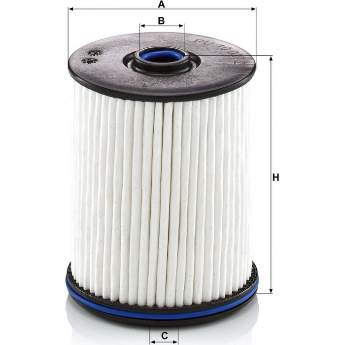 MANN-FILTER Kraftstofffilter PU 10 027 z MANN-FILTER Kraftstofffilter PU 10 027 z