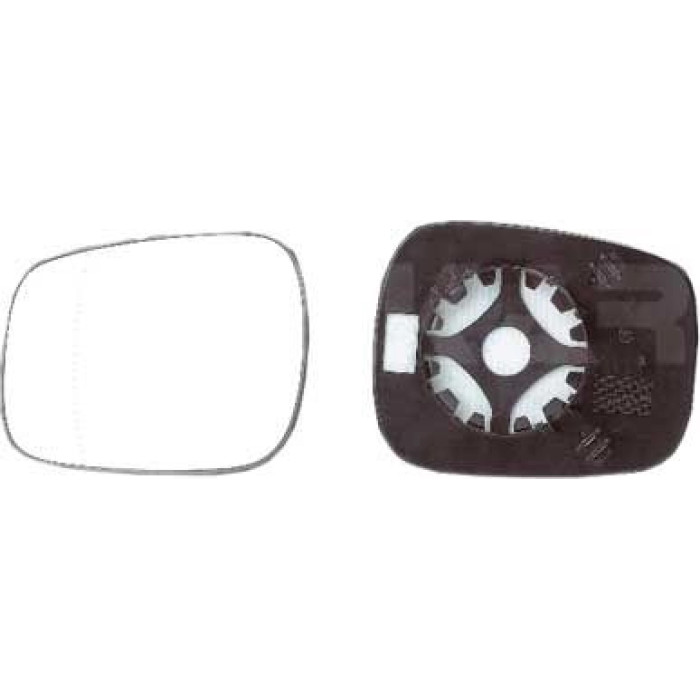 Alkar Außenspiegelglas 6453174