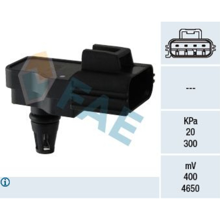 FAE Sensor, Saugrohrdruck 15098 FAE Sensor, Saugrohrdruck 15098