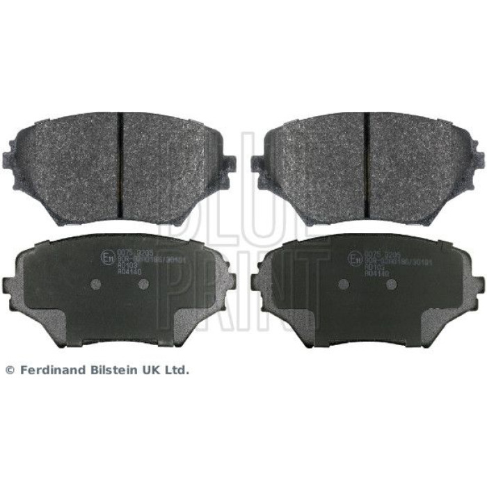 ADT342120 Bremsbelagsatz Toyota P. Rav 4 1,8-2,0 Vvti 4Wd 00-05