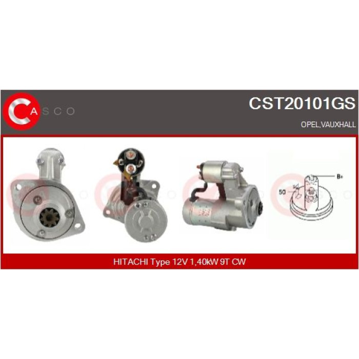 CASCO Anlasser CST20101GS CASCO Anlasser CST20101GS