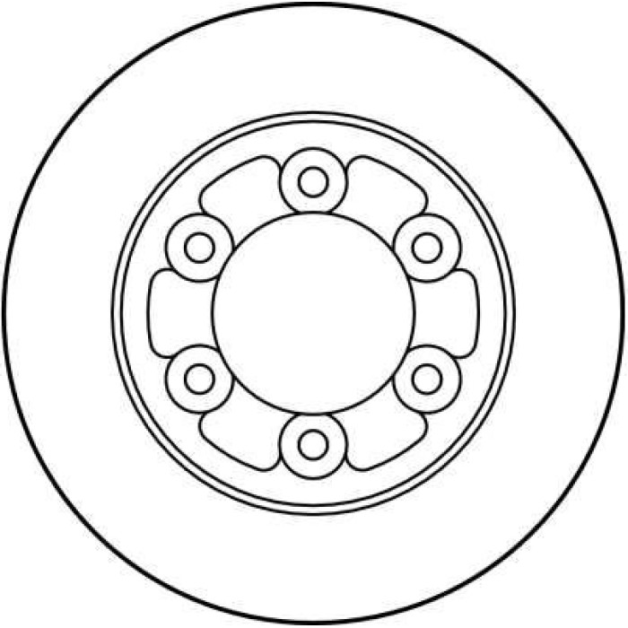 TRW Bremsscheibe DF1422 TRW Bremsscheibe DF1422