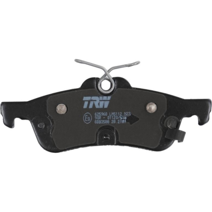 TRW Bremsbeläge Hinterachse GDB3588 TRW Bremsbeläge Hinterachse GDB3588