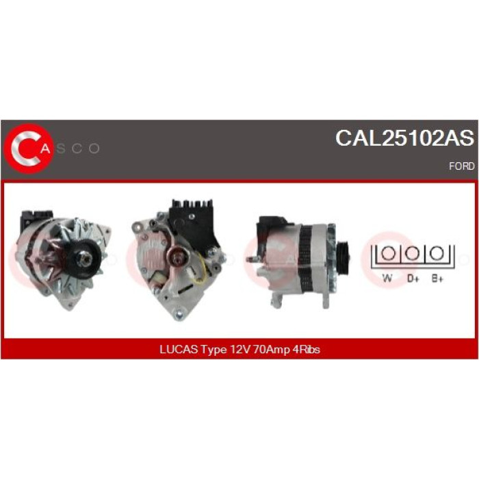 CASCO Generator CAL25102AS CASCO Generator CAL25102AS