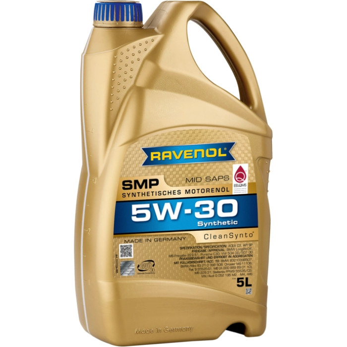 RAVENOL Motoröl SMP SAE 5W-30 5 Liter 1111126-005-01-999 RAVENOL Motoröl SMP SAE 5W-30 5 Liter 1111126-005-01-999