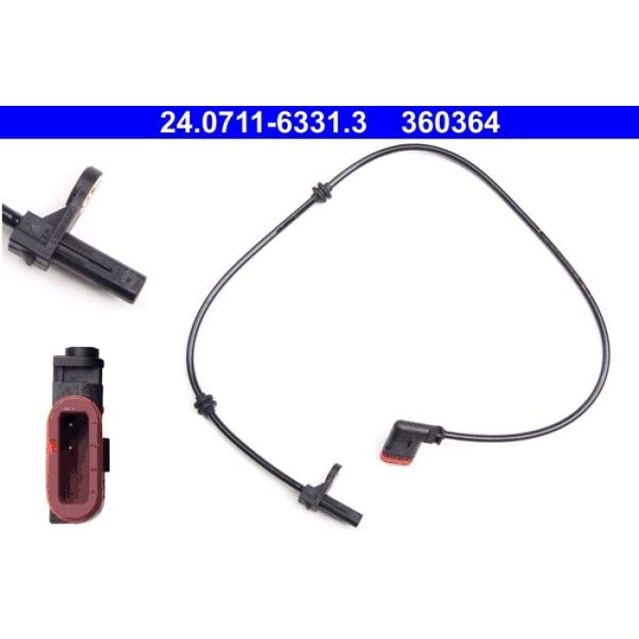 24.0711-6331.3 ATE ABS-Sensor 24.0711-6331.3 24.0711-6331.3 ATE ABS-Sensor 24.0711-6331.3