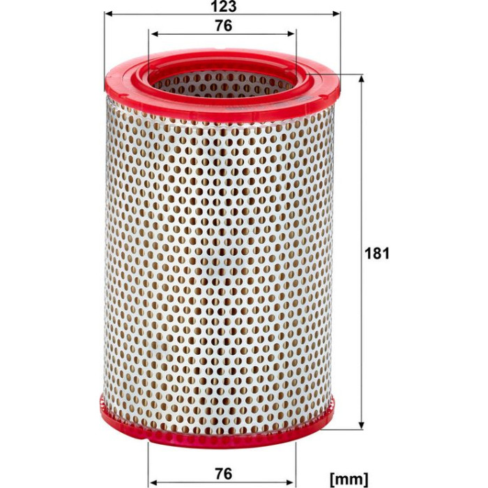 MANN-FILTER Luftfilter Industrie C 1369