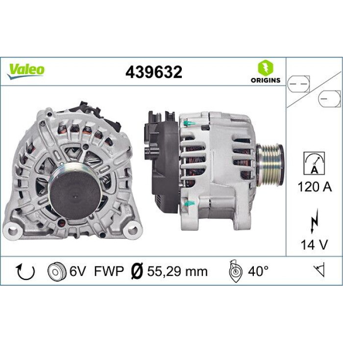 Valeo Lichtmaschine 439632 Valeo Lichtmaschine 439632