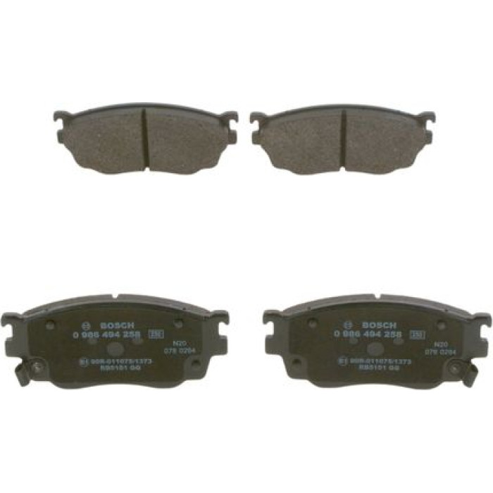 0 986 494 258 Bosch Bremsbelagsatz 0 986 494 258 0 986 494 258 Bosch Bremsbelagsatz 0 986 494 258