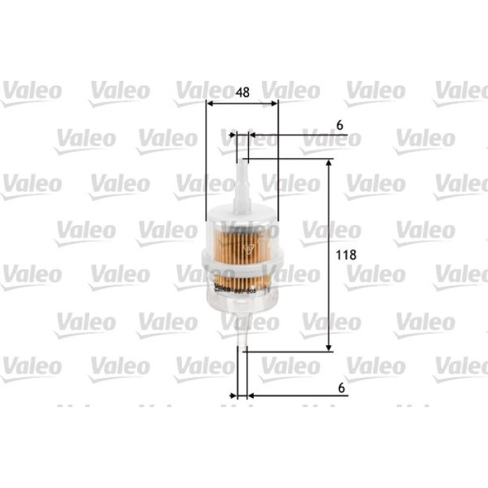 587005 Valeo Kraftstofffilter 587005 587005 Valeo Kraftstofffilter 587005