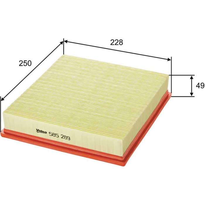 Valeo Luftfilter 585289 Valeo Luftfilter 585289