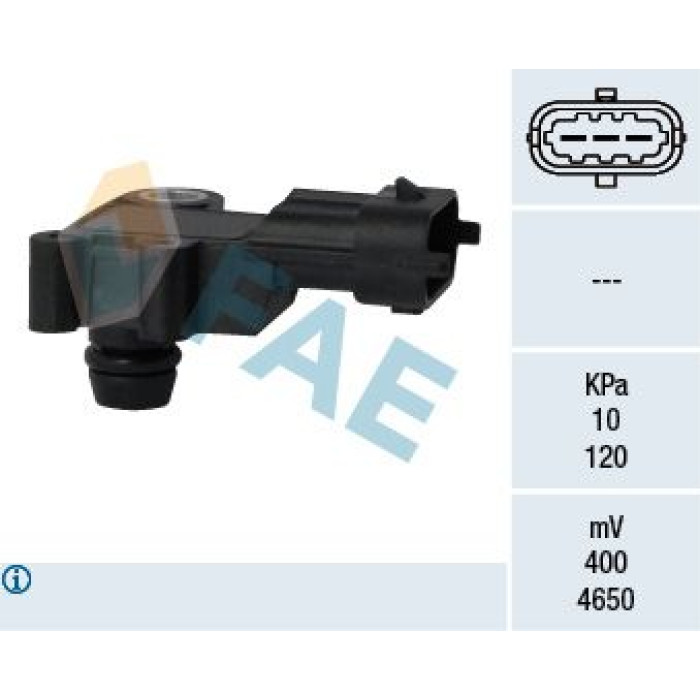 FAE Sensor, Saugrohrdruck 15099 FAE Sensor, Saugrohrdruck 15099
