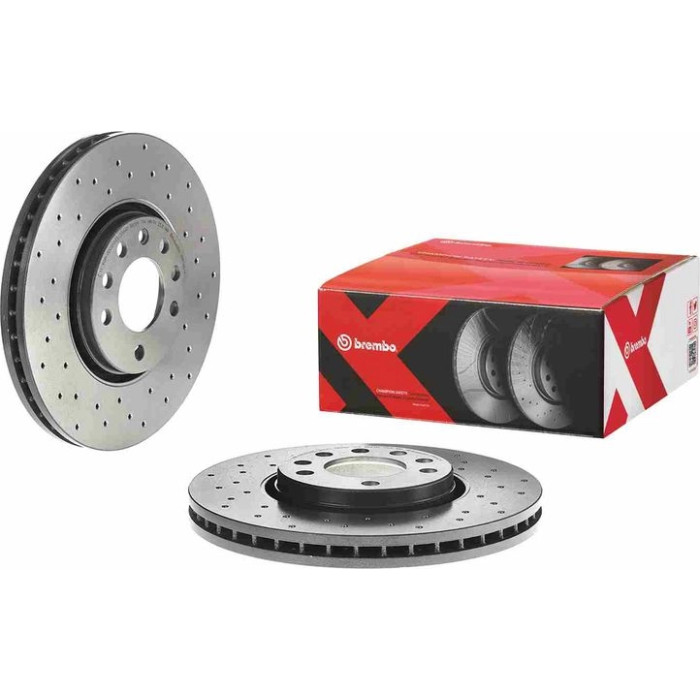 Brembo Bremsscheibe Vorderachse Xtra 09.9162.1X Brembo Bremsscheibe Vorderachse Xtra 09.9162.1X