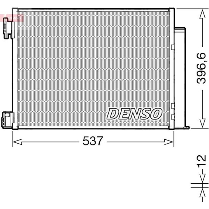Denso Klimakondensator DCN46032 Denso Klimakondensator DCN46032